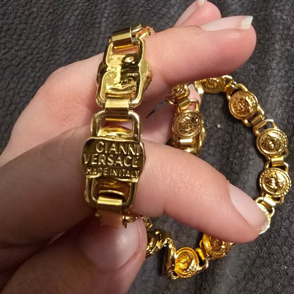Vintage Versace Medusa Choker Necklace - Picture 1 of 5